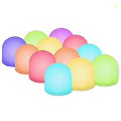 Novelty Place Color Changing Mini Nightlight, Multicolor LED Mood Ligh