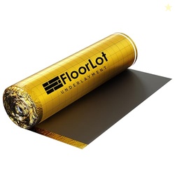 FLOORLOT GoldMax Premium Floor Underlayment - 200 sqft Roll - 3mm Thic