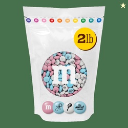 M&M'S Gender Reveal Milk Chocolate Candy Baby Shower or Reveal Party C