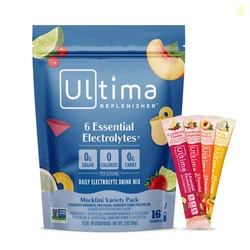 Ultima Replenisher Electrolyte Drink Mix Packets Sugar Free Daily Hydr