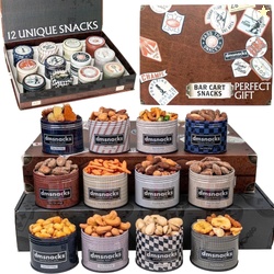 DM Snacks Nuts Gift Assortment Snack Box Assorted Variety Pack Baked S