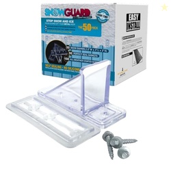 50 Pack Snow Guards for Metal Roofs  with Perfect Seal Gaskets & Screw