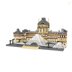 dOvOb Architecture Louvre Micro Building Blocks Set2885PCS - World Fam