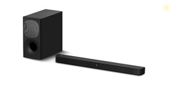 Sony HT-S400 2.1ch Soundbar with Powerful Wireless subwoofer, S-Force 