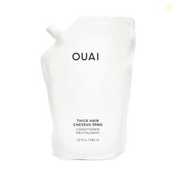 OUAI Thick Hair Conditioner Refill - Moisturizing Conditioner for Dry,