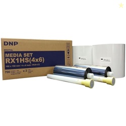 DNP 4x6" Print Media for DS-RX1HS Dye Sub Printer, 700 Prints each Rol