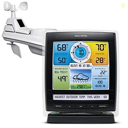 AcuRite Iris (5-in-1) Indoor/Outdoor Wireless Weather Station for Indo