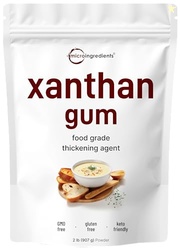 Micro Ingredients Xanthan Gum Powder 2lb (32oz) Premium Quality for Ke