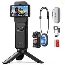 SJCAM C400 3 in 1 Vlogging Camera Combo 4K Pocket Handheld Camera 7H P