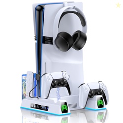 PS5 Cooling Stand with Dual PS5 Charging DockESYWEN PS5 AccessoriesCoo