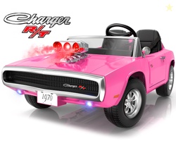 iYofe 24V 2 Seater Licensed 1970 Dodge Charger R/T Powered Ride on Car