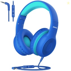 Mpow Kids Headphones with Microphone Foldable 85/94dB Safe Volume Ster