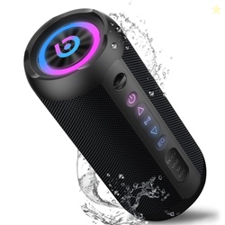 Portable Bluetooth Speaker IPX7 Waterproof 30W Loud Sound Deep Bass Bl