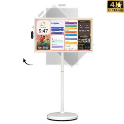 ApoloSign 32" 4K UHD Smart Portable TV with Android 16 2nd Gen Moveabl