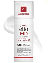 EltaMD UV Clear Face Sunscreen SPF 46 Oil Free Sunscreen for Face with