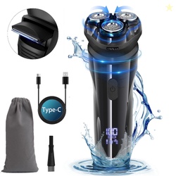 Nicebay Electric Razor Electric Shavers for Men Wet/Dry Shaver LED Dis