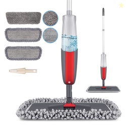 SUGARDAY Microfiber Spray Mops for Floor Cleaning Wet Dry Dust Hardwoo