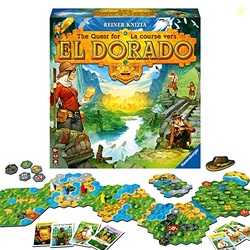 Ravensburger The Quest for El Dorado - Exciting Strategy Board Game | 