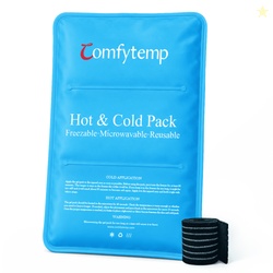 Large Ice Packs for Injuries Comfytemp Reusable Hot Cold Pack Wrap for