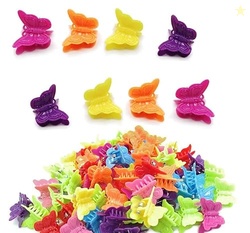 MUUZLL 50 Pack Butterfly Hair Clips Pastel Mini Cute Accessories For 9