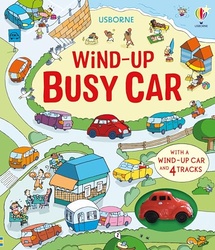 Wind-Up Busy Car: A Toy and Book Gift Featuring a Driving Journey Thro