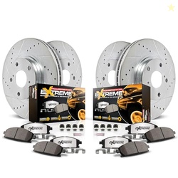 PowerStop Front & Rear Brake Kit For Chrysler Aspen 2007-09 |Dodge Dur