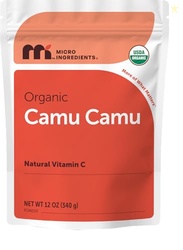 Micro Ingredients Organic Camu Camu Powder, 12 oz | Freshly Harvested 