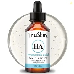 TruSkin Hyaluronic Acid Serum for Face  7 Ultra-Hydrating Ingredients 