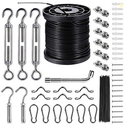 String Lights Hanging Kit,Globe String Lights Suspension Kit,Outdoor L