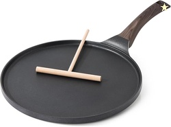 SENSARTE Nonstick Crepe Pan Swiss Granite Coating Dosa Pan Pancake Fla