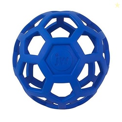 JW Pet Hol-ee Roller Dog Toy Puzzle Ball, Natural Rubber, Extra Large 