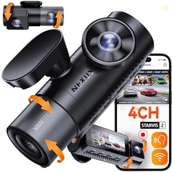 Vantrue N5 4 Channel WiFi 360 All Sides Dash Cam, STARVIS 2, IR Night 