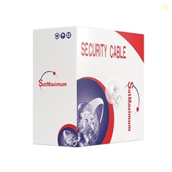 Cables Direct Online 500ft Stranded 18/4 Alarm CCA Shielded Cable for 