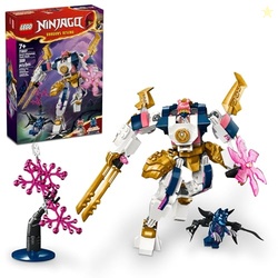 LEGO NINJAGO Soras Elemental Tech Mech Mini Ninja Toy, Customizable Fi