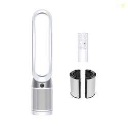 Restored Dyson Purifier Cool Tower Fan TP7C White/Silver HEPA Activate