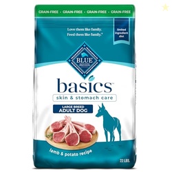 Blue Buffalo Basics Adult Large Breed Grain-Free Dry Dog Food for Skin
