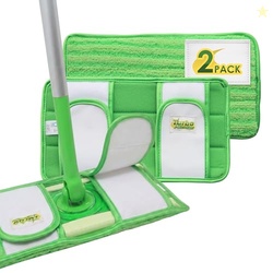 Reusable Pads Compatible with Swiffer Sweeper Mops - Washable Microfib