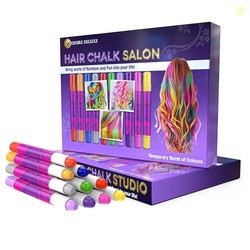 Desire Deluxe Girls Gifts Hair Chalk - 10 Temporary Washable Color Pen