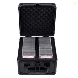 KAGSWAMO Graded Card Storage Box, Holds 60+ PSA Slab Card Case for Gra