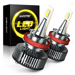 AUXITO H11 LED Bulbs H8 H9 LED Lights, 80W 16,000LM Per Pair, 500 Perc
