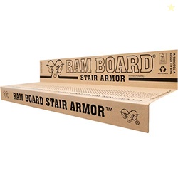 Ram Board Stair Armor for Temporary Stair Protection, 1.58 feet x 2.83