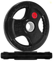 Olympic 2-Inch Cast Iron Plate Weight Plate for Strength Training and 