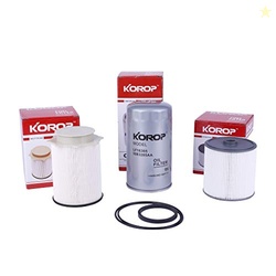 6.7 Cummins Fuel Filter Water Separator and Oil Filter Kit Compatible 