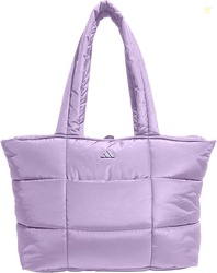 adidas Unisex Quilted Tote  Puffer Shoulder Bag