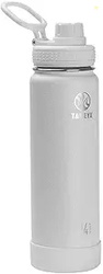 Takeya Actives Stainless Steel Water Bottle Insulated Spout Lid, Keeps