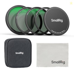 SmallRig 5-in-1 Magnetic 67mm Lens Filter Kit: VND + CPL + Black Mist 