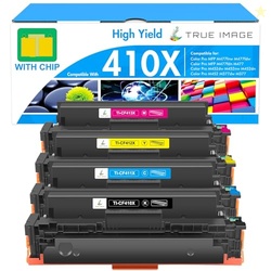 410X Toner Cartridges 4 Pack M477fnw Compatible Replacement for HP 410