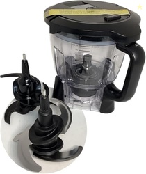 64oz (8 Cup) Food Processor Bowl Locking Lid Blade Kit ONLY for Ninja 