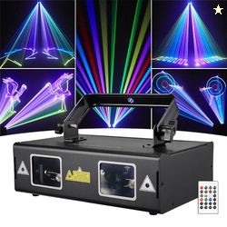 Animation Laser Light DJ Light, WorldLite Stage Party Lazer 3D RGB Ful