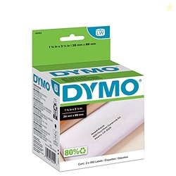 DYMO Authentic LW White Mailing Address Labels, For LabelWriter Label 